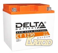 DELTA CT1230 (YTX30L, YТX30L-BS, YB30L-B)
