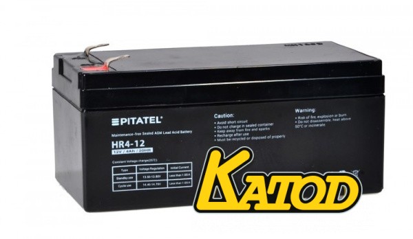 PITATEL HR4-12, 12V 4Ah