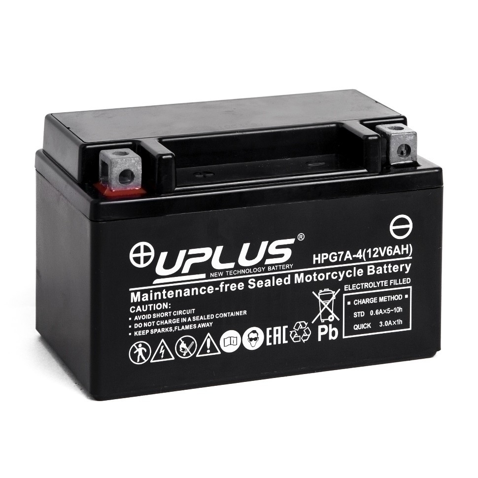Leoch UPLUS Nano Gel HPG7A-4 (YTX7A, 12N7E-B)