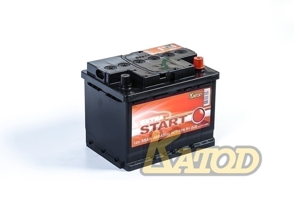 КАТОД EXTRA START 6СТ-55N R+ (L2)