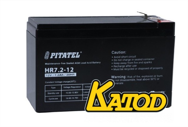 PITATEL HR7.2-12, 12V 7.2Ah