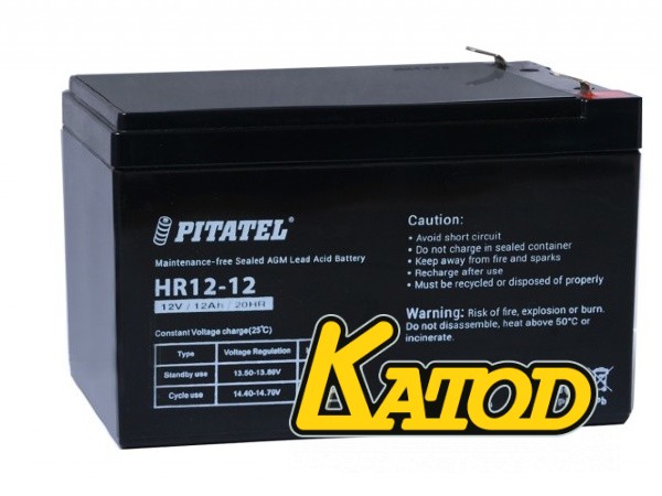 PITATEL HR12-12, 12V 12Ah