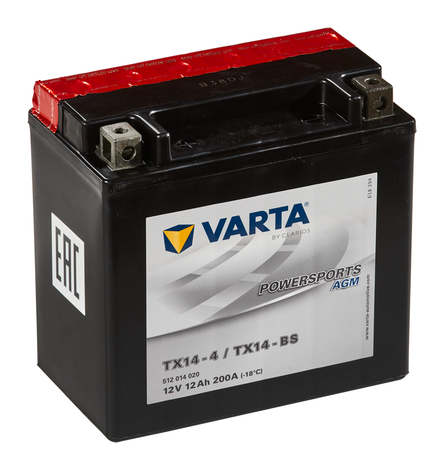 VARTA Powersports AGM 512 014 020