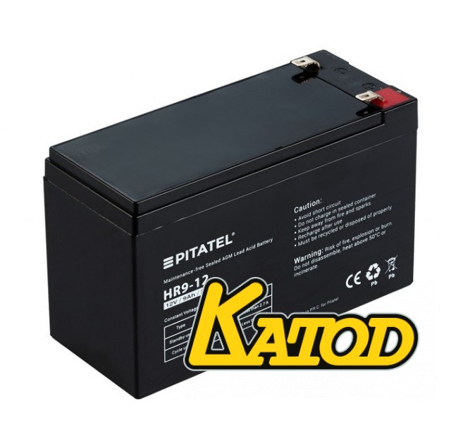 PITATEL HR9-12, 12V 9Ah